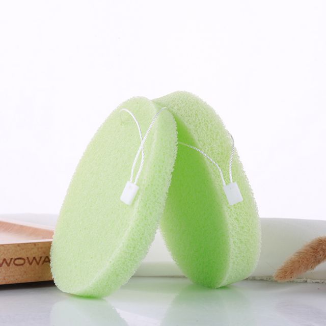 Yousha 2pcs 15T Pack Beauty Deep Cleaning Sponge Aloe Face Makeup Remover Cleansing Sponge Puff Facial Cosmetic Tools YB079