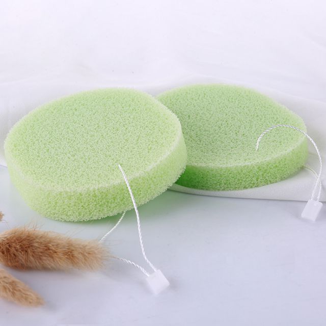 Yousha 2pcs 15T Pack Beauty Deep Cleaning Sponge Aloe Face Makeup Remover Cleansing Sponge Puff Facial Cosmetic Tools YB079