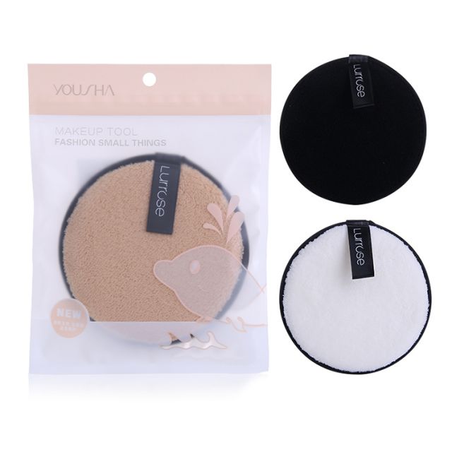 Yousha whoelsale makeup remover deeply clean sponge round shape face cleansing sponge YF198