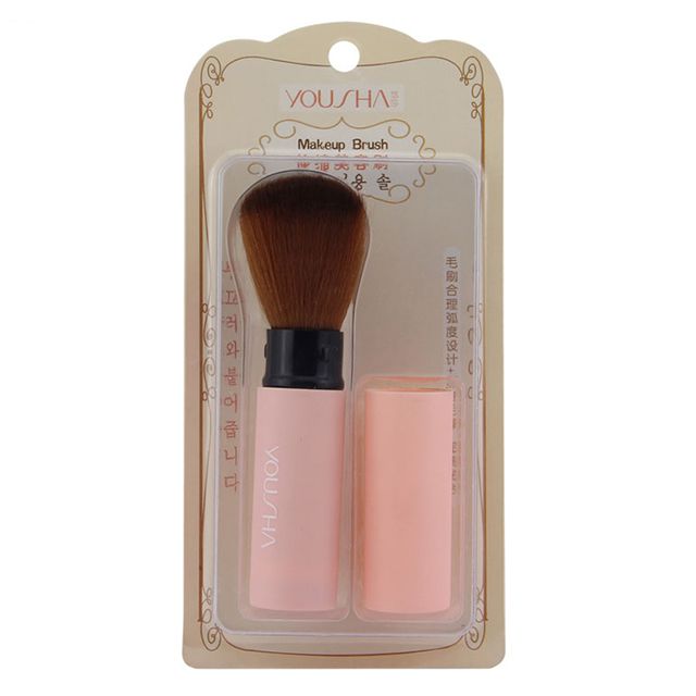 Yousha Hot selling make up brush retractable blush makeup brush YC004