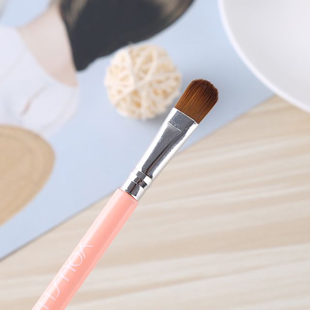 Yousha round head single makeup brush private label low moq nylon bristles single makeup concealer brush YC007