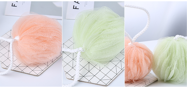 Lameila Mini Soft Body Bubbles Sponge Skin Exfoliating Scrubber Loofah Mesh Net Ball Cleaning Bath Shower Sponge 1pc C067