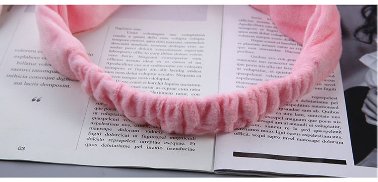 Lameila Beauty Headbands Makeup Shower face washing Cat ear Hair Band for Girls C0820