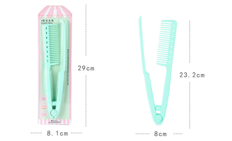 Wholesale professional magic comb hair brush make your own wide tooth plastic hair comb