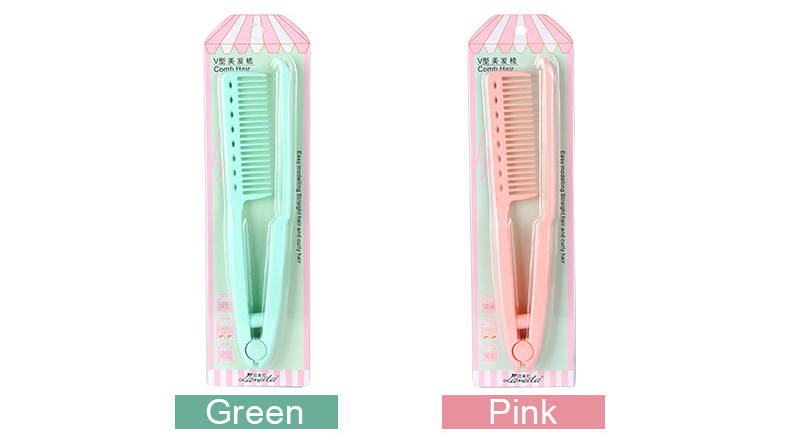 Wholesale professional magic comb hair brush make your own wide tooth plastic hair comb