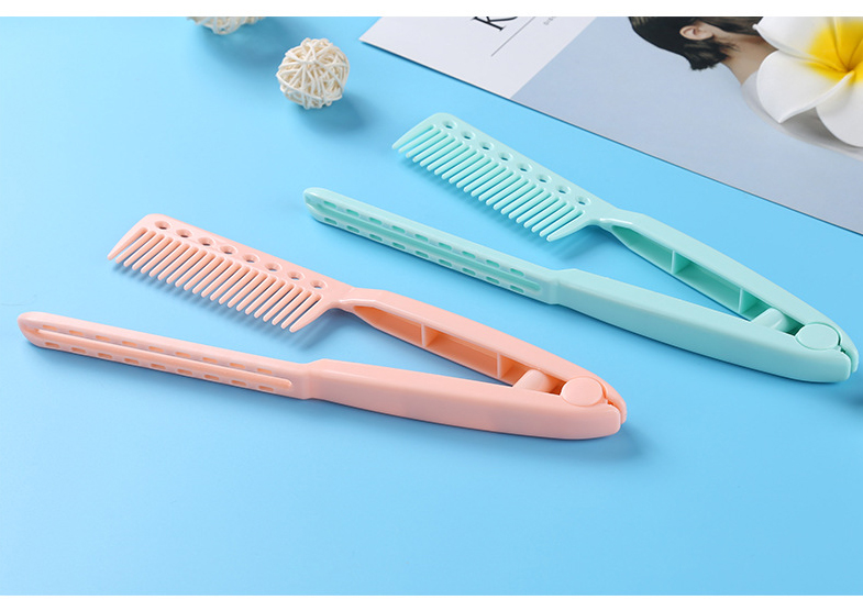 Wholesale professional magic comb hair brush make your own wide tooth plastic hair comb