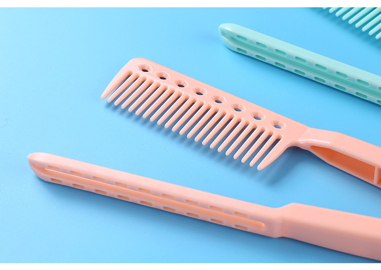 Wholesale professional magic comb hair brush make your own wide tooth plastic hair comb