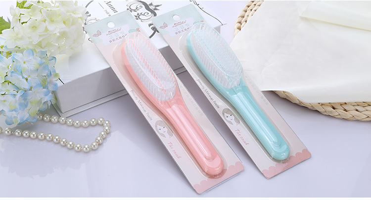 Professional hair beauty tool anti static plastic hair magic comb high quality massage hair brush