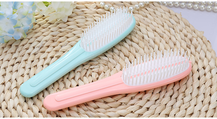 Professional hair beauty tool anti static plastic hair magic comb high quality massage hair brush