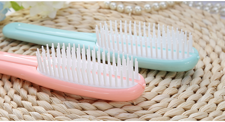 Professional hair beauty tool anti static plastic hair magic comb high quality massage hair brush