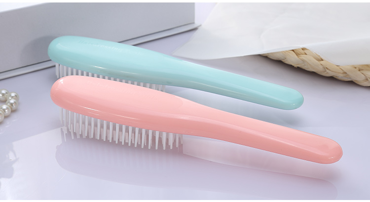 Professional hair beauty tool anti static plastic hair magic comb high quality massage hair brush