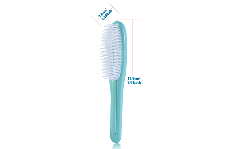 Professional hair beauty tool anti static plastic hair magic comb high quality massage hair brush