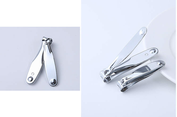 Durable home use stainless steel sharp toe nail clipper set with two different size C0183