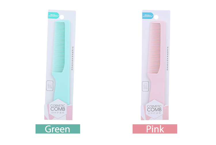 Healthy care tools cosmetic plastic paddle hair brush cheap personalized hair comb C165