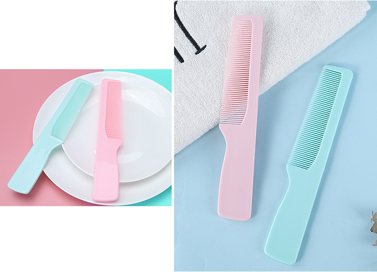 Healthy care tools cosmetic plastic paddle hair brush cheap personalized hair comb C165