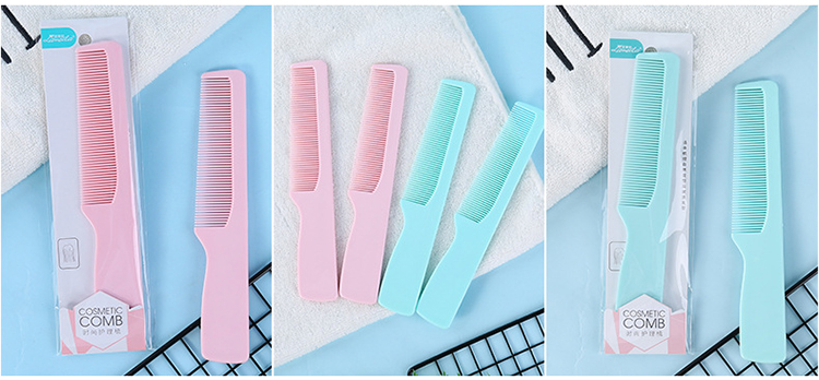 Healthy care tools cosmetic plastic paddle hair brush cheap personalized hair comb C165