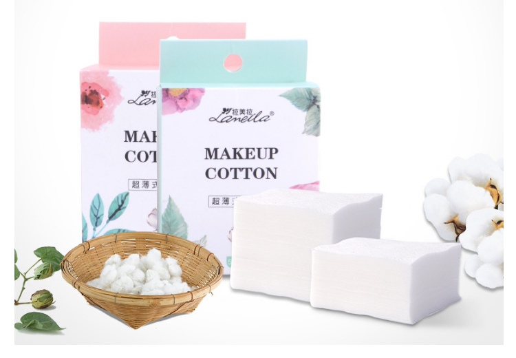 Meilamei 100pcs Cotton_pads Makeup Remover Disposable Cosmetic Cotton Pads For Face B0109