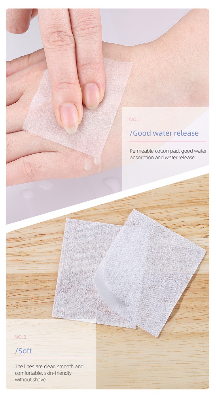Meilamei 100pcs Cotton_pads Makeup Remover Disposable Cosmetic Cotton Pads For Face B0110