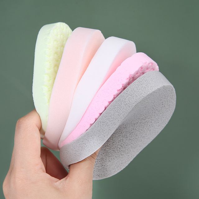 Meilamei New Arrival 2pcs/bag Beauty Tools Natural Face Cleansing Sponge With Packaging MLM-B010