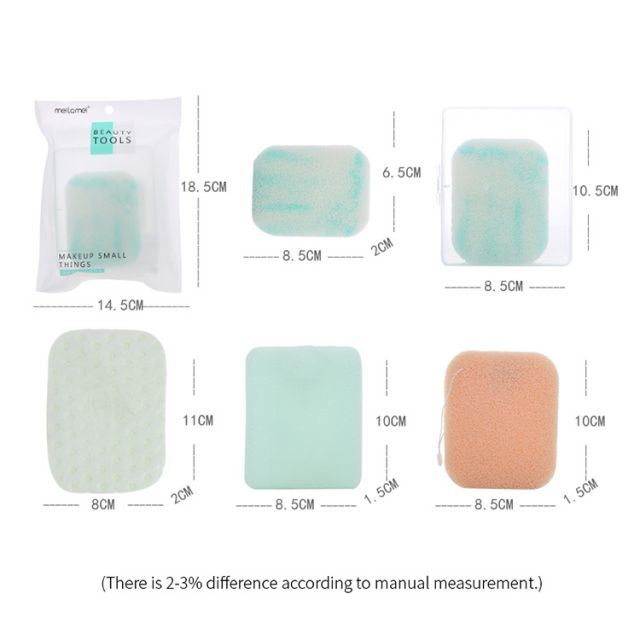 Meilamei Beauty Accessories Makeup Clean Sponge For Facial Make Up Remover Cleansing Sponge MLM-B500