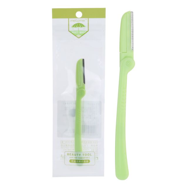 Various Eyebrow Cutters Double-headed Rust Free Folding Eyebrow Trimmer Razor MLM-C001