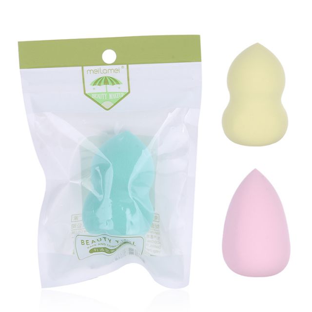 Meilamei Cosmetic Single Pack Mini Latex Free Gourd Shape Beauty Makeup Sponge MLM-E003-E004