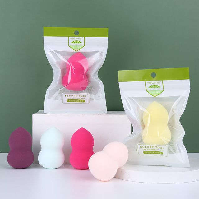 Meilamei Cosmetic Single Pack Mini Latex Free Gourd Shape Beauty Makeup Sponge MLM-E003-E004