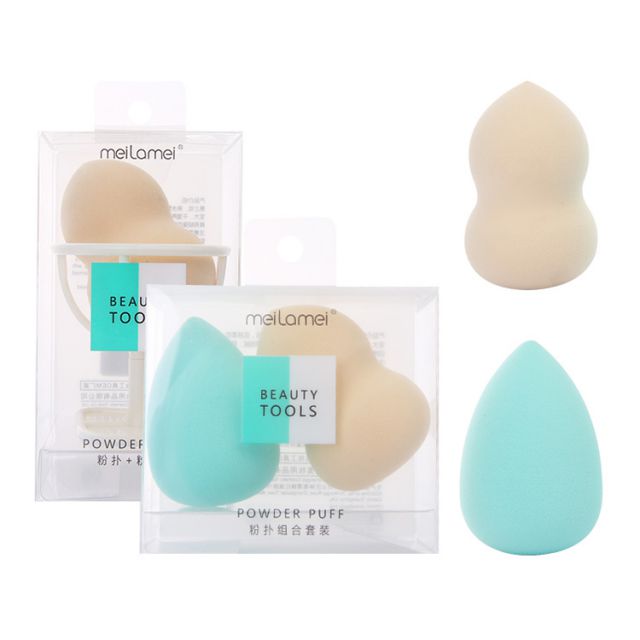 Travel Makeup Latex Free Unique Rainbow Beauty Sponge Packing Boxes MLM-E524