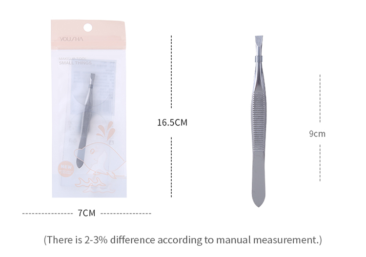 Yousha new professional eyebrow tweezer private label tweezers eyebrow YN013