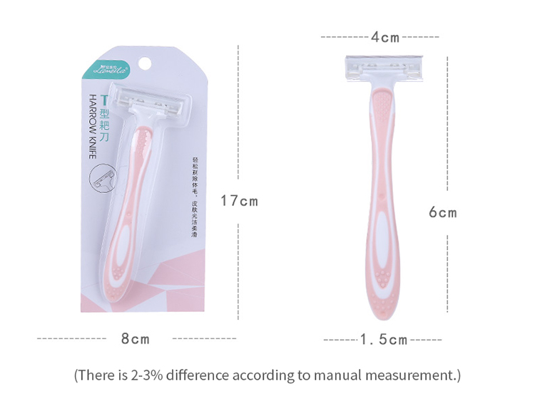 lameila 1pc personal care plastic women safety blade razor for shaving women shaver knife women A0920