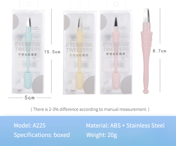 Lameila wholesales eyebrow tweezers private label eyebrow tweezers set A223