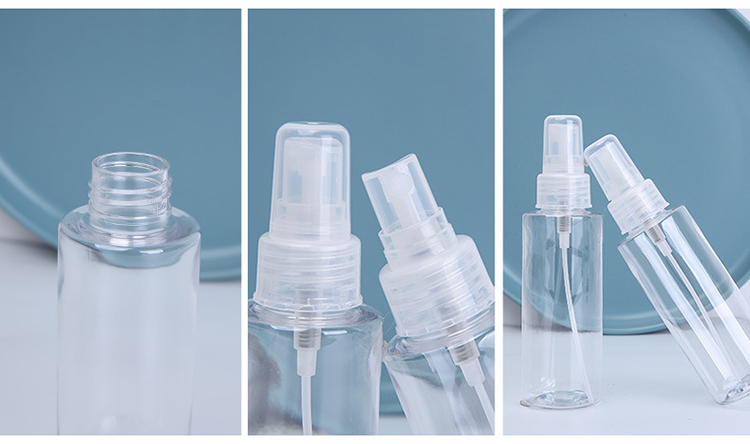 Lameila wholesale 50ml 100ml empty bottles for travel plastic empty spray bottles LM717 LM722