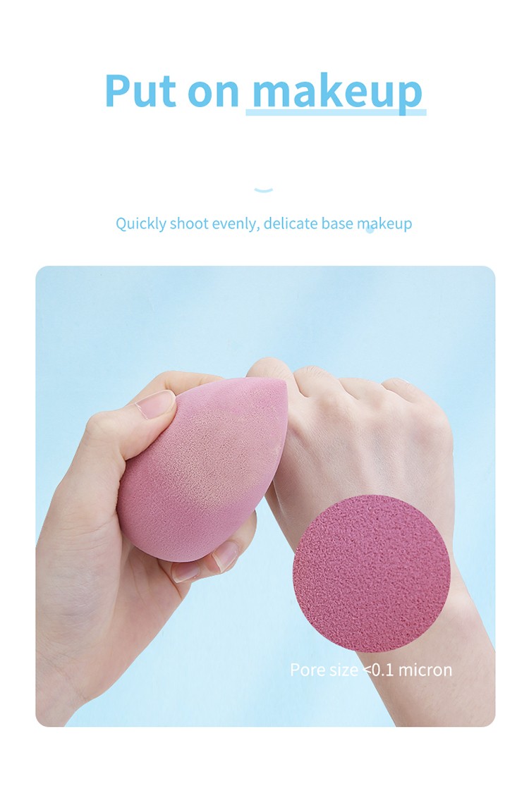 Yousha 8 pcs 2021 new arrived latex free mixed color shape makeup sponge set YF206