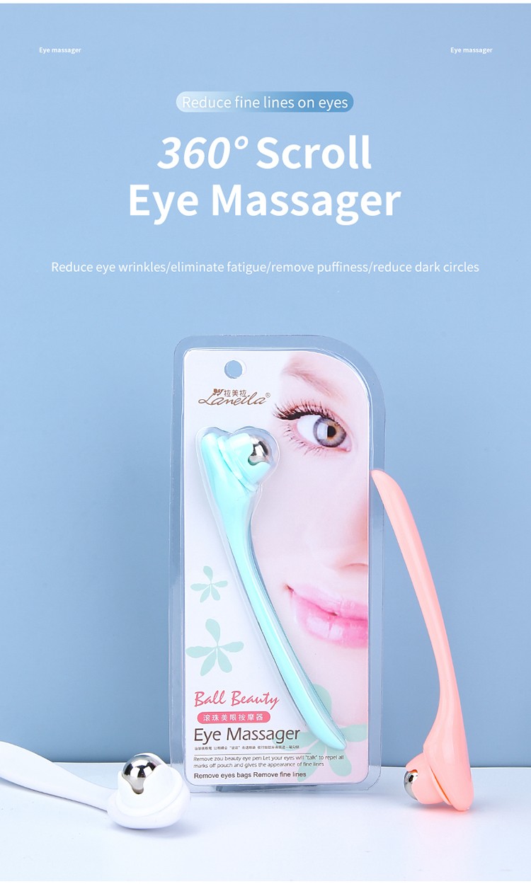 Lameila portable manual mini eye care massager 2021 personal handheld eye beauty massager M1059