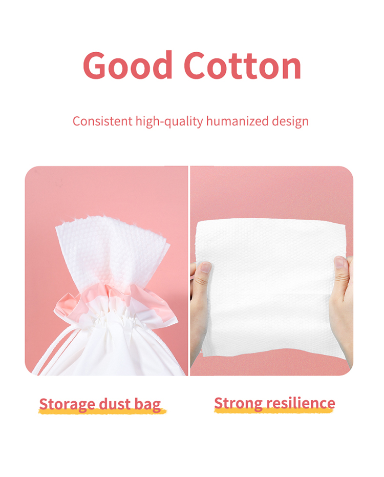 New element design cotton soft facial beauty cleansing towel salon hand disposable face towels TM080