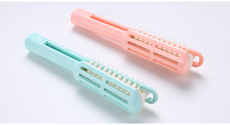 Private label make your own hair beauty tool long handle plastic hair comb straightener