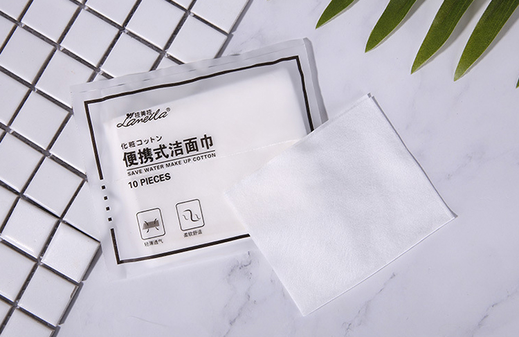 Lameila Travel Package Set Disposable Makeup Remover Wholesale Face Cleaning Sandwich Cotton Pad B335