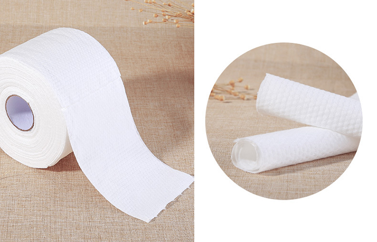 80 draws dry wet facial wash towels thick Biodegradable cleansing cotton soft Disposable face towel B325