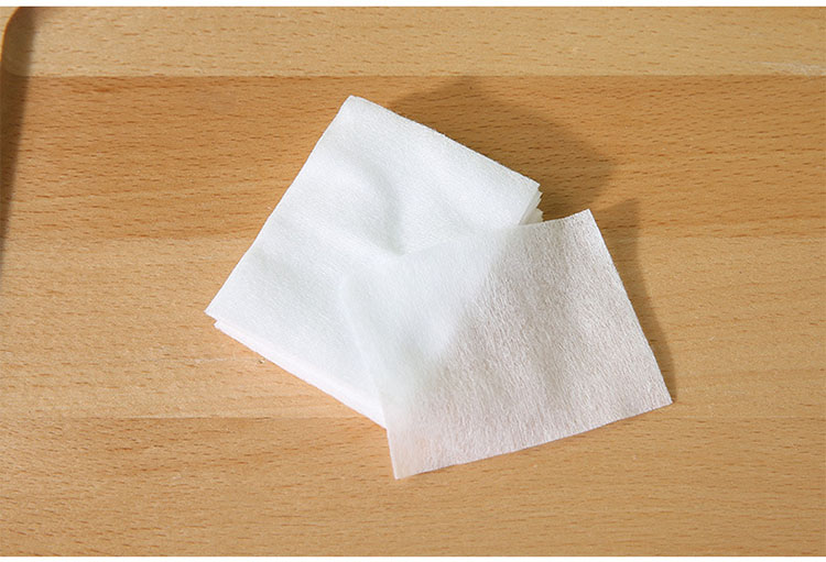 Portable individual package cotton pad square cotton pads makeup remover organic cotton pads N823