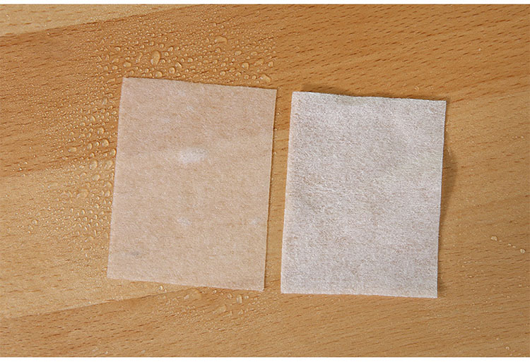 Portable individual package cotton pad square cotton pads makeup remover organic cotton pads N823