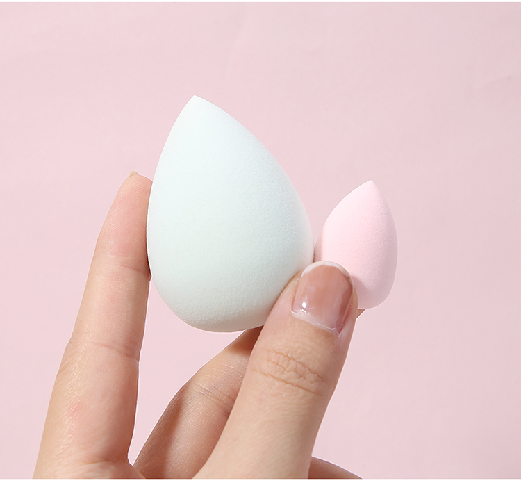 Lameila OEM logo travelcase 3in1 beauty sponge reusable soft latex free foundation makeup sponge blender packaging box A80212