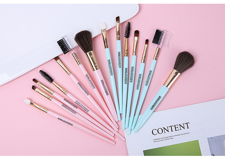 Lameila wholesale cosmetic makeup brush set cosmetics 7pcs makeup brush set private label makeup brushes L0760