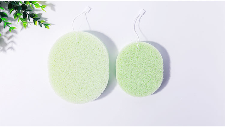 Lameila Face Sponges Reusable OEM 2pcs Deep Skin Cleaning Exfoliation Compressed Cellulose Facial Cleansing Sponge B2140