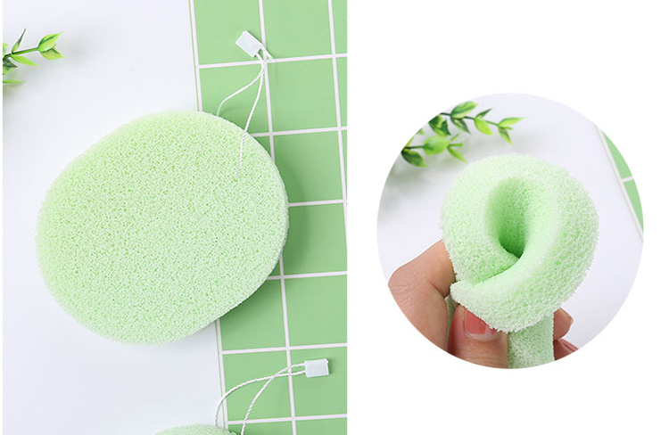 Lameila Face Sponges Reusable OEM 2pcs Deep Skin Cleaning Exfoliation Compressed Cellulose Facial Cleansing Sponge B2140