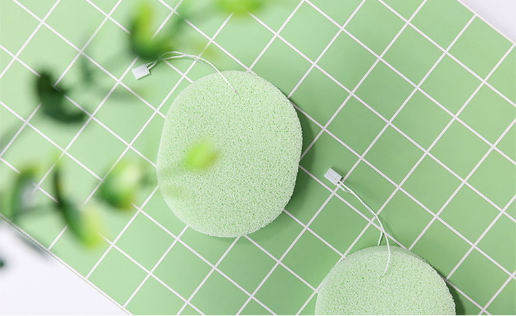 Lameila Face Sponges Reusable OEM 2pcs Deep Skin Cleaning Exfoliation Compressed Cellulose Facial Cleansing Sponge B2140