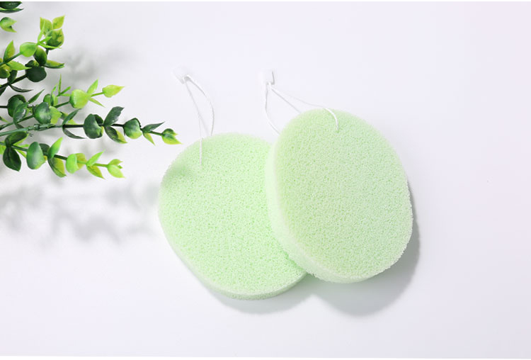 Lameila Face Sponges Reusable OEM 2pcs Deep Skin Cleaning Exfoliation Compressed Cellulose Facial Cleansing Sponge B2140