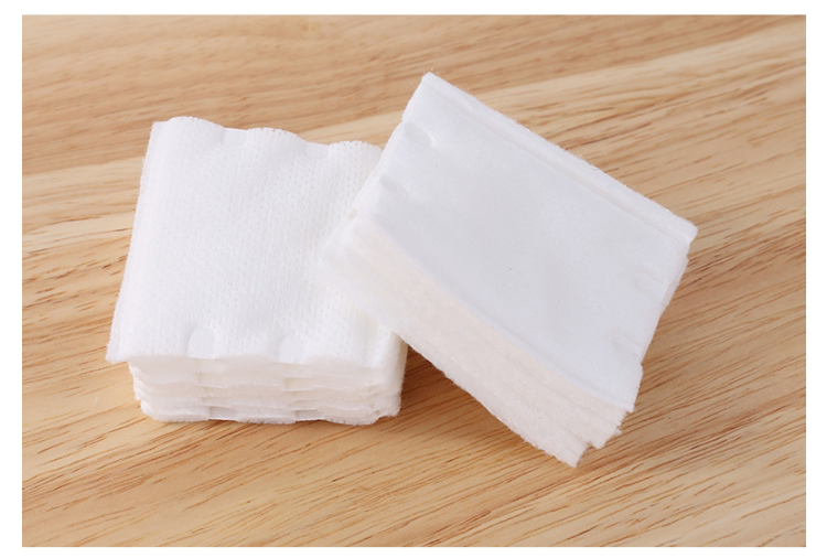 China Lameila supplier Disposable Cotton Pad,180pcs Non-woven Fabrics Cleansing Cotton Pads,Double layer make up remover pads B217