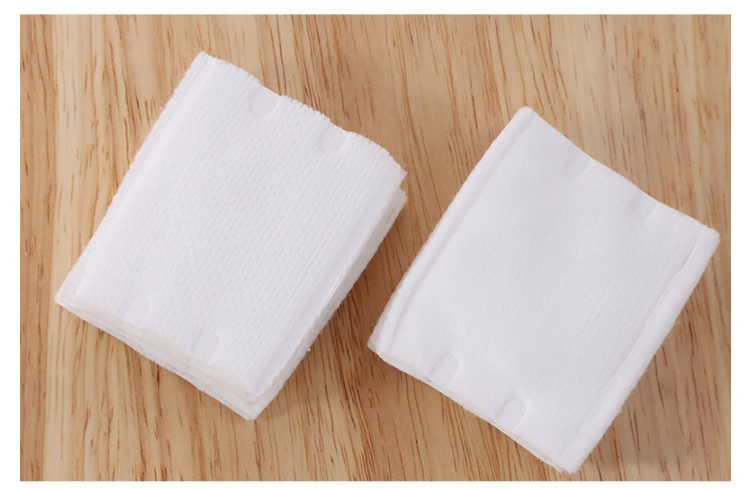 China Lameila supplier Disposable Cotton Pad,180pcs Non-woven Fabrics Cleansing Cotton Pads,Double layer make up remover pads B217