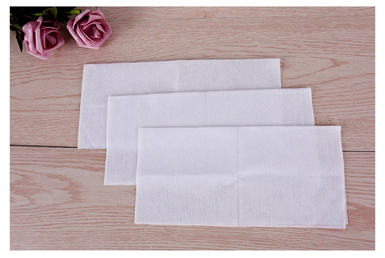 Lameila factory oem clean face towel 50pcs custom packaging size non-woven mesh cotton salon disposable facial towel B248