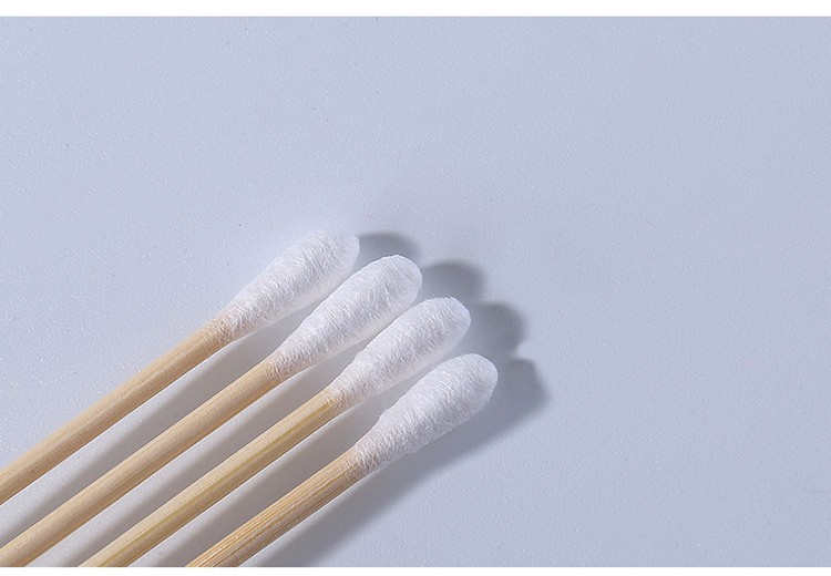 Lameila wholesale makeup bamboo stick round double head tips cotton buds cotton swabs travel set package b0144